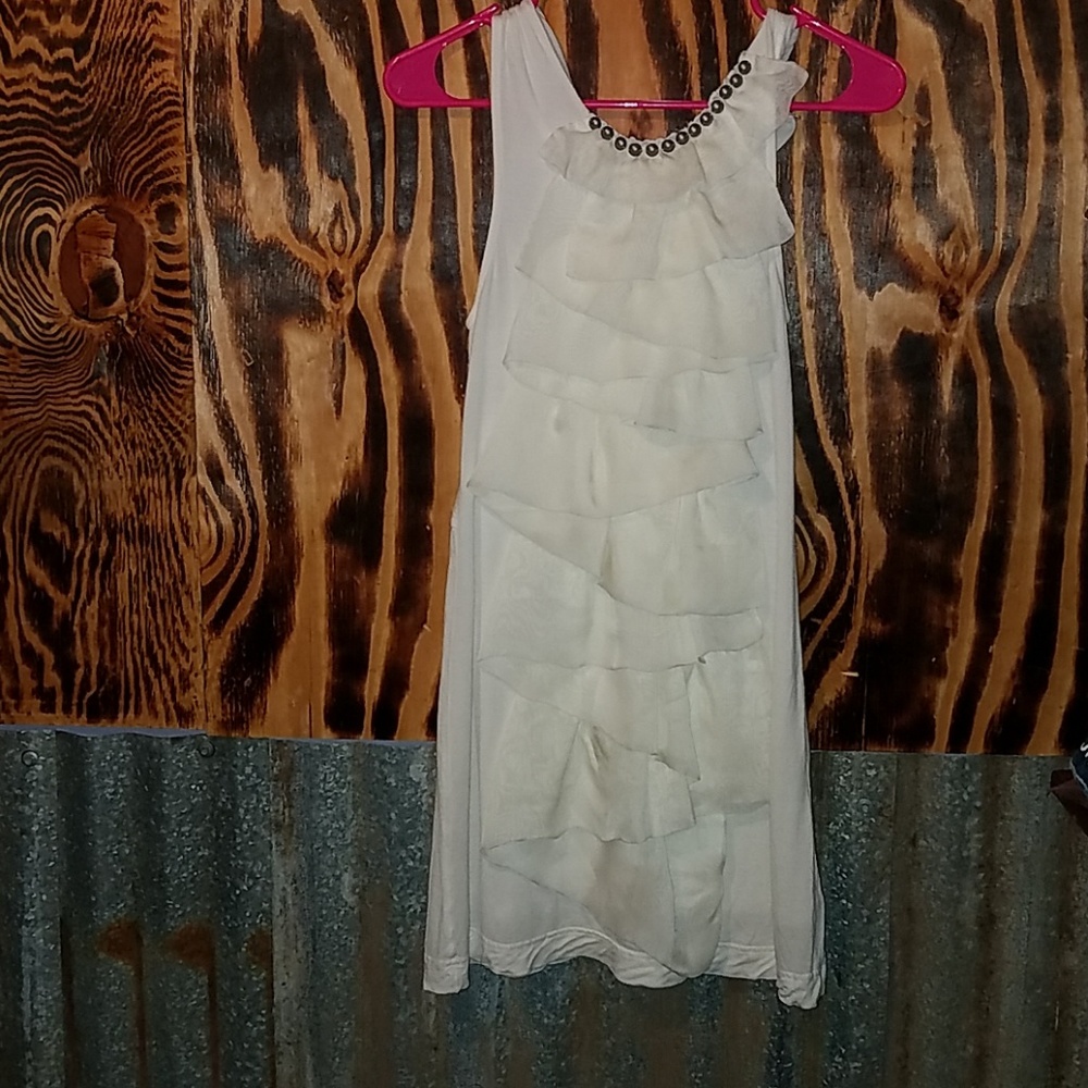 White dress